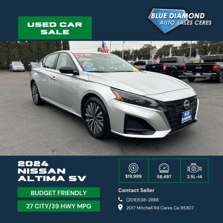 2024 Nissan Altima 2.5 SV FWD