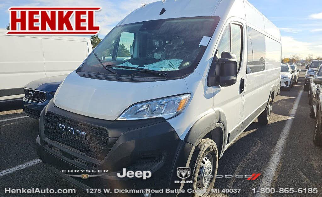 2025 RAM ProMaster 3500 Tradesman159 High Roof Extended Cargo Van FWD