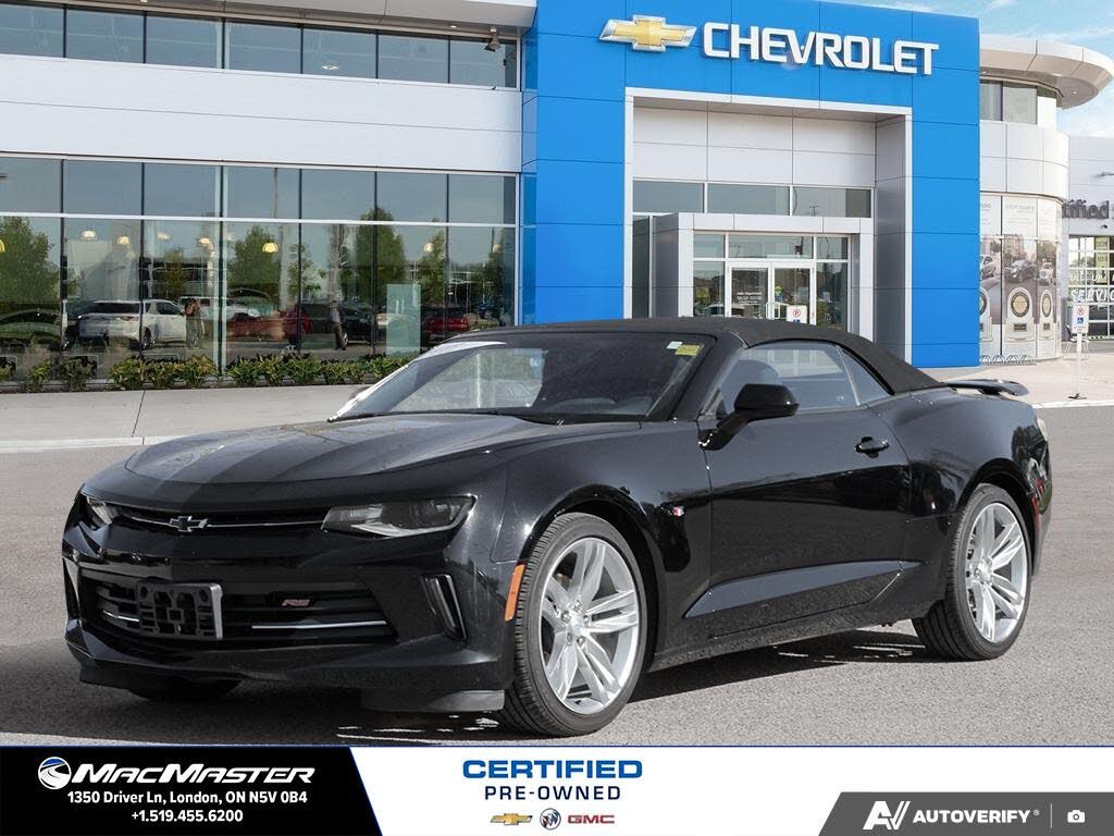 2017 Chevrolet Camaro 1LT Convertible RWD