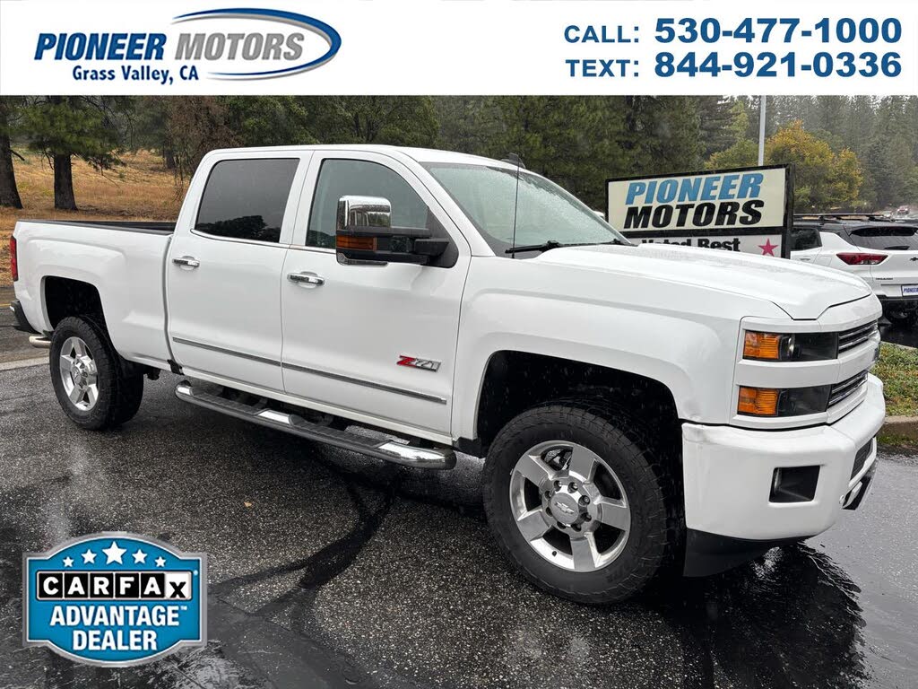 2016 Chevrolet Silverado 2500HD LTZ Crew Cab 4WD