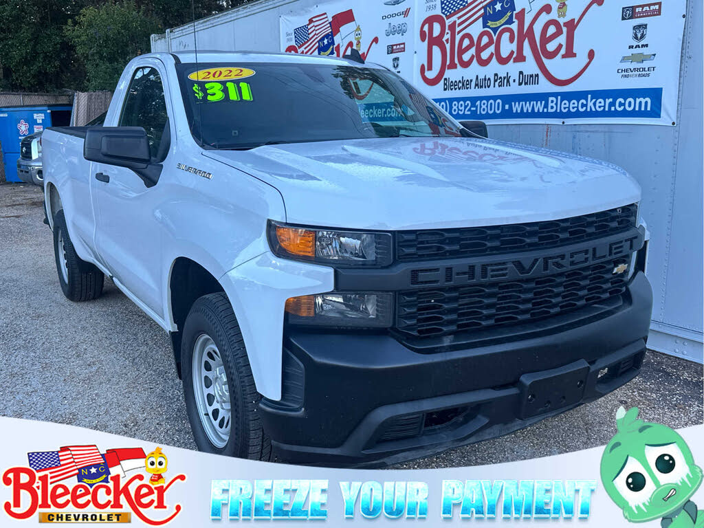 2022 Chevrolet Silverado 1500 Work Truck Regular Cab LB RWD