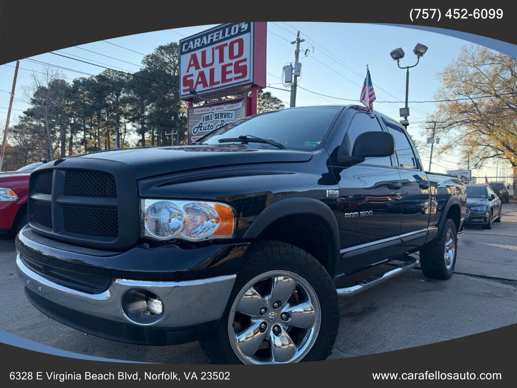 2004 Dodge RAM 1500 SLT Quad Cab 4WD