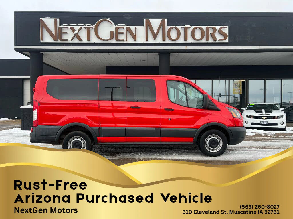 2016 Ford Transit Passenger 150 XL Low Roof RWD with 60/40 Passenger-Side Doors