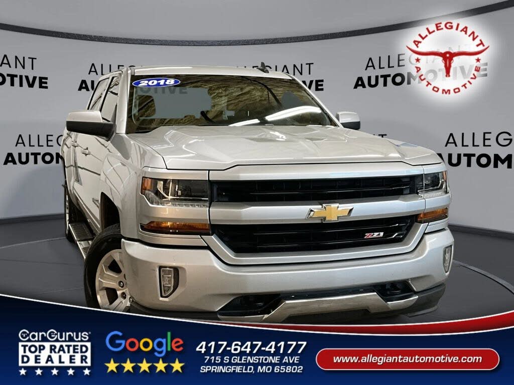 2018 Chevrolet Silverado 1500 LT Z71 Crew Cab 4WD