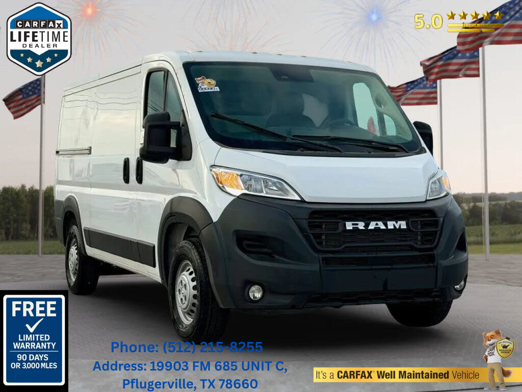2024 RAM ProMaster 2500 Tradesman 136 Low Roof Cargo Van without Passenger Seat FWD