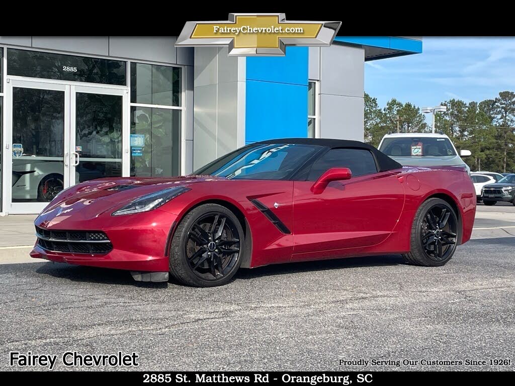 2014 Chevrolet Corvette Stingray Z51 3LT Convertible RWD