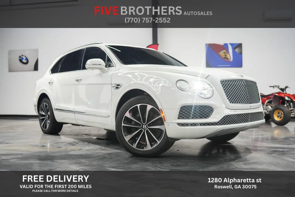 2017 Bentley Bentayga W12 First Edition AWD