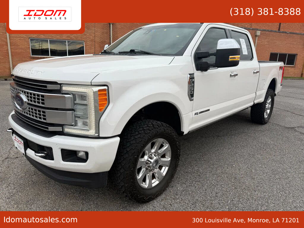 2017 Ford F-250 Super Duty Platinum Crew Cab 4WD