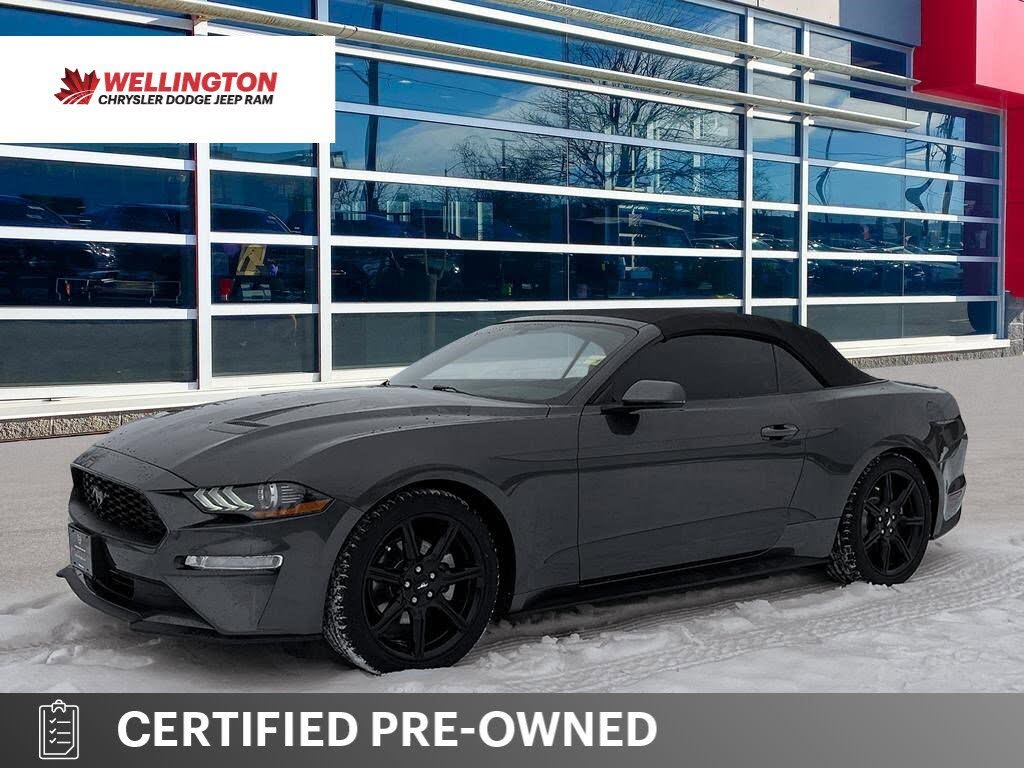 2018 Ford Mustang EcoBoost Premium Convertible RWD