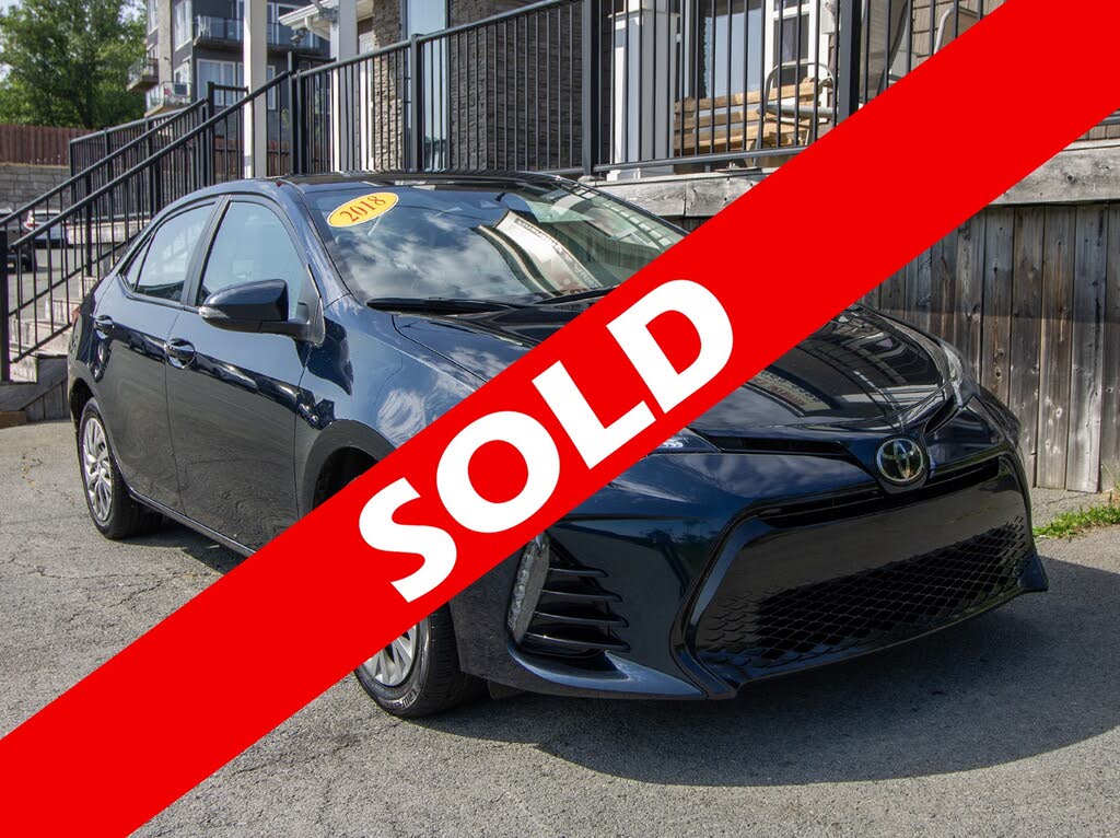 Toyota Corolla SE 2018