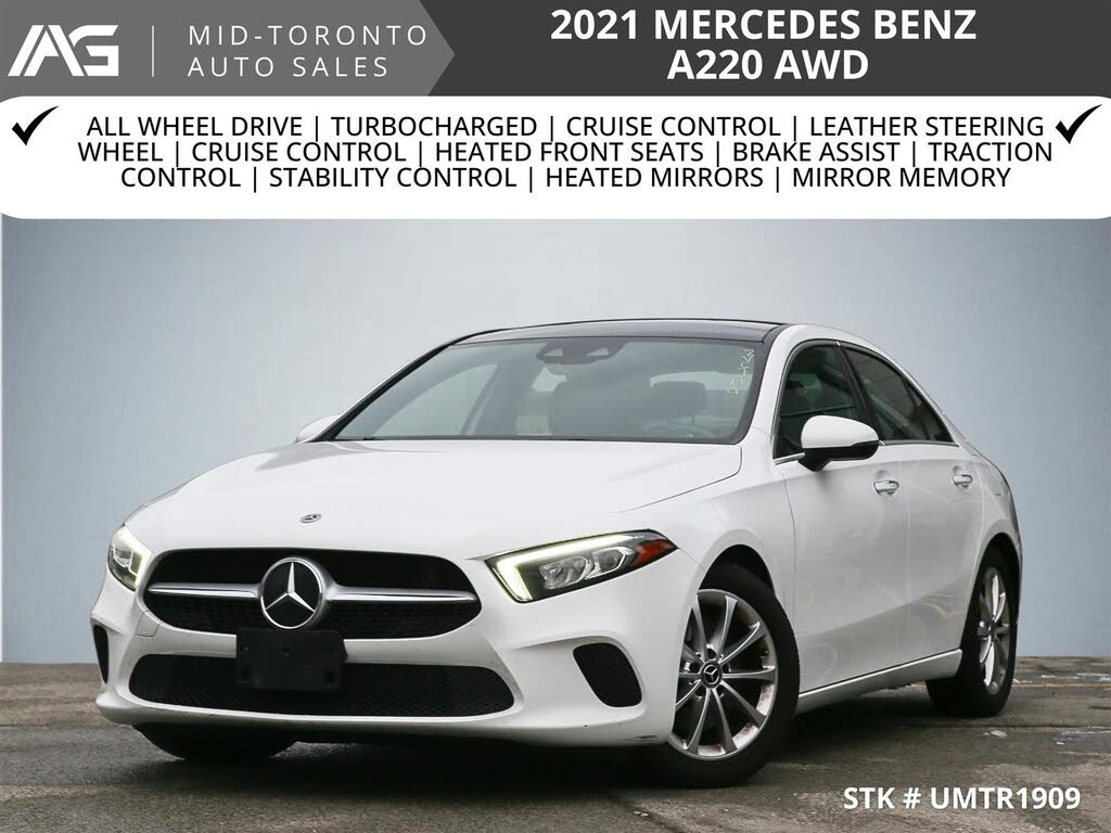 2021 Mercedes-Benz A-Class A 220 4MATIC Sedan AWD