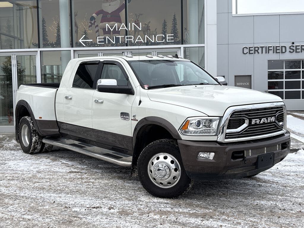 2018 RAM 3500 Laramie Longhorn Mega Cab DRW 4WD