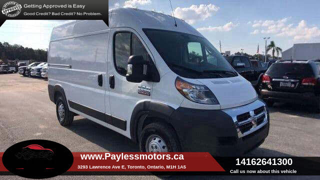 2018 RAM ProMaster 2500 159 High Roof Cargo Van