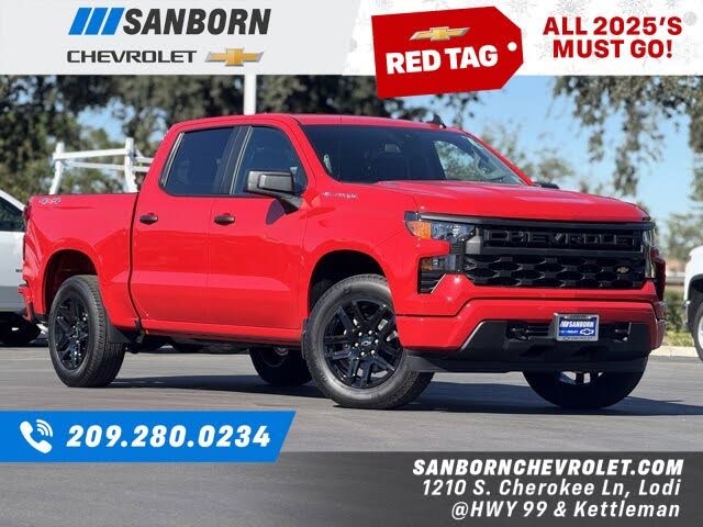 2026 Chevrolet Silverado 1500 Custom Crew Cab 4WD