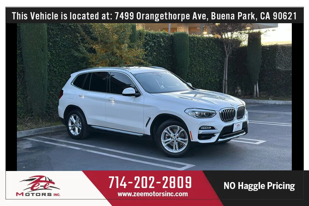 2019 BMW X3 sDrive30i RWD