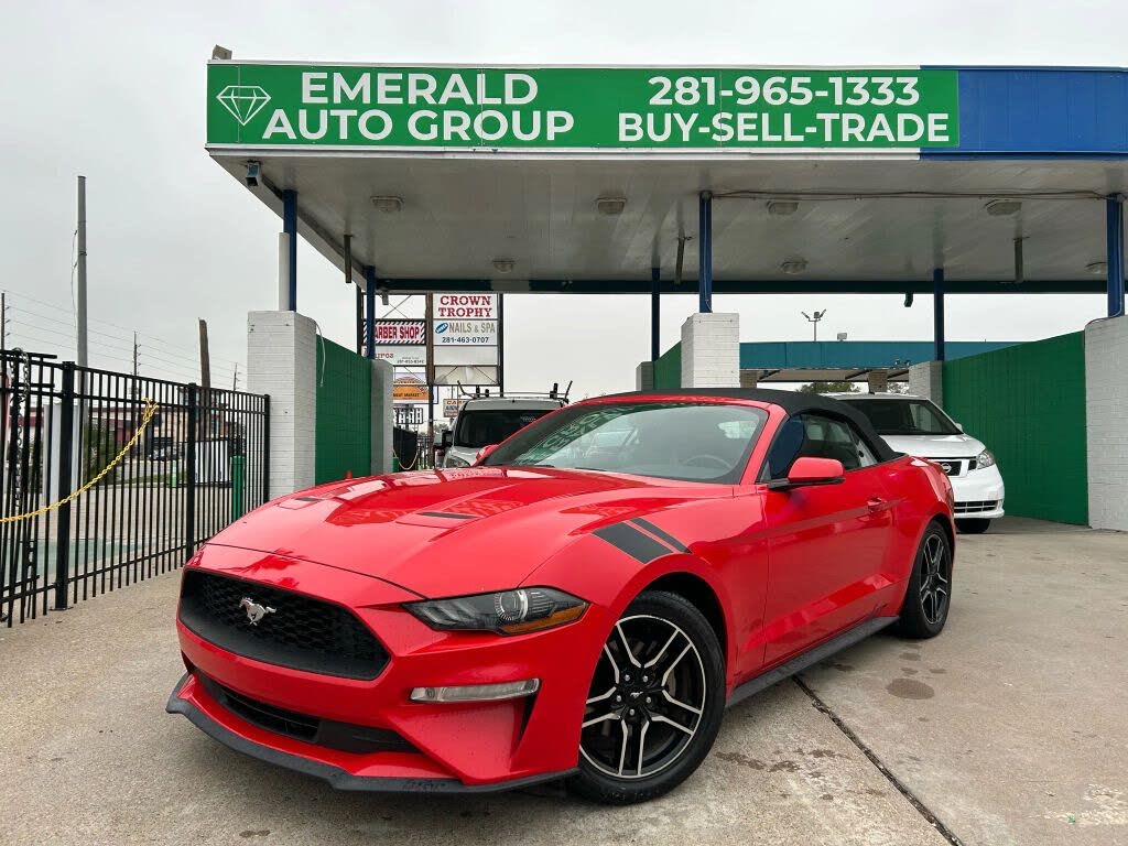2020 Ford Mustang EcoBoost Premium Convertible RWD