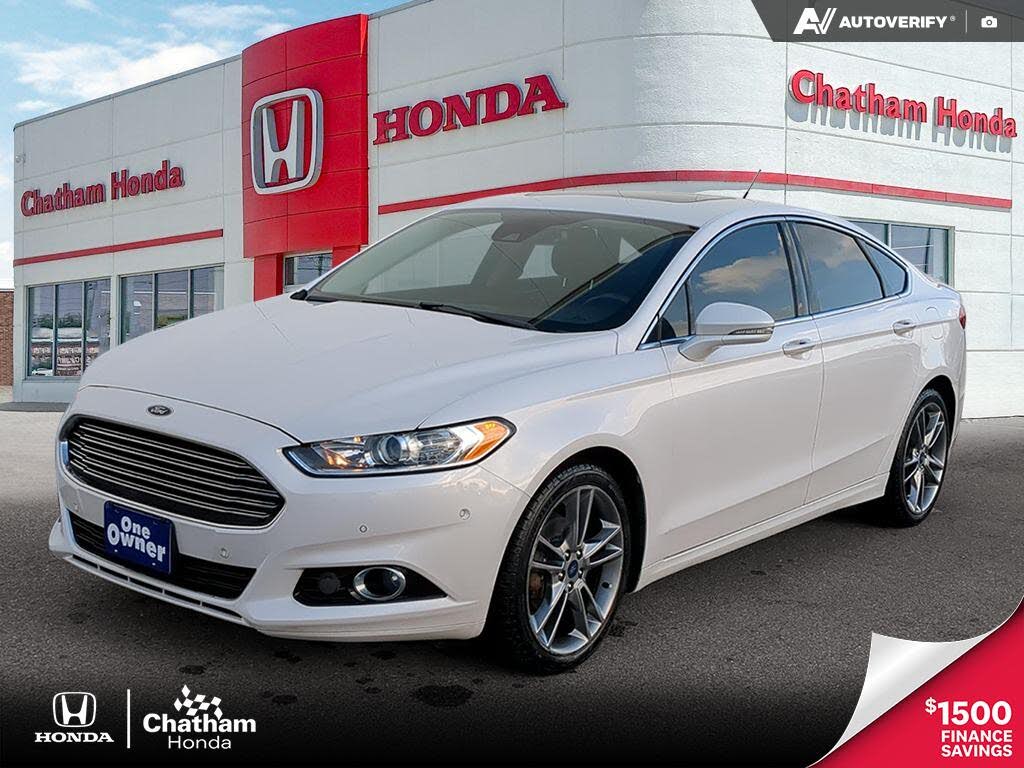 Ford Fusion Titanium AWD 2016