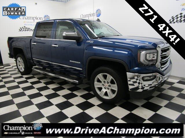 2016 GMC Sierra 1500 SLT Crew Cab 4WD