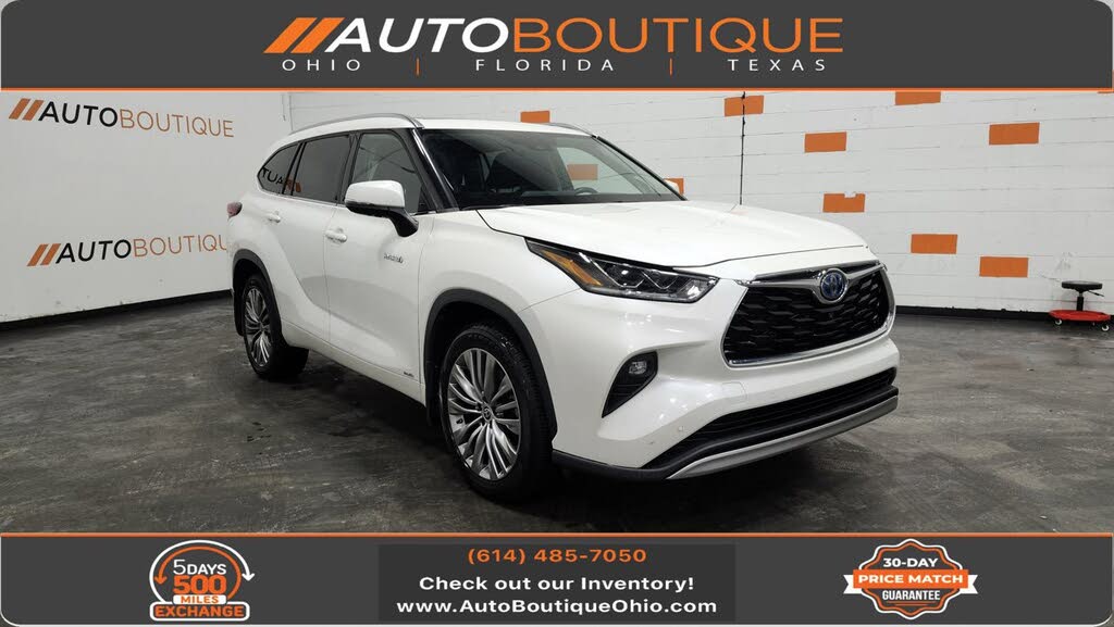2021 Toyota Highlander Hybrid Platinum AWD