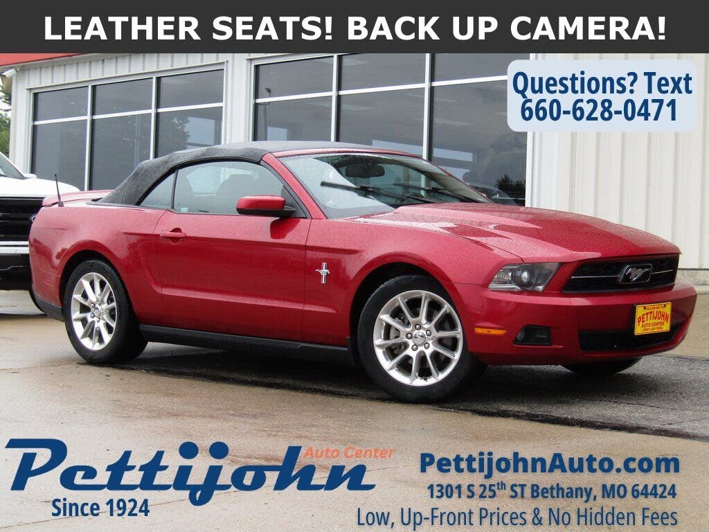 2011 Ford Mustang V6 Premium Convertible RWD