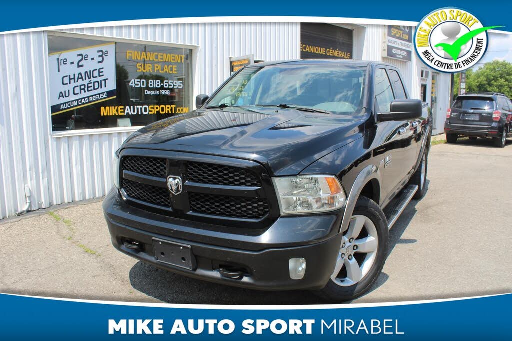 2013 RAM 1500 Outdoorsman Quad Cab 4WD