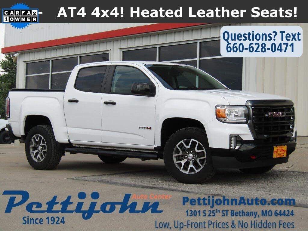 2021 GMC Canyon AT4 Crew Cab 4WD with Leather