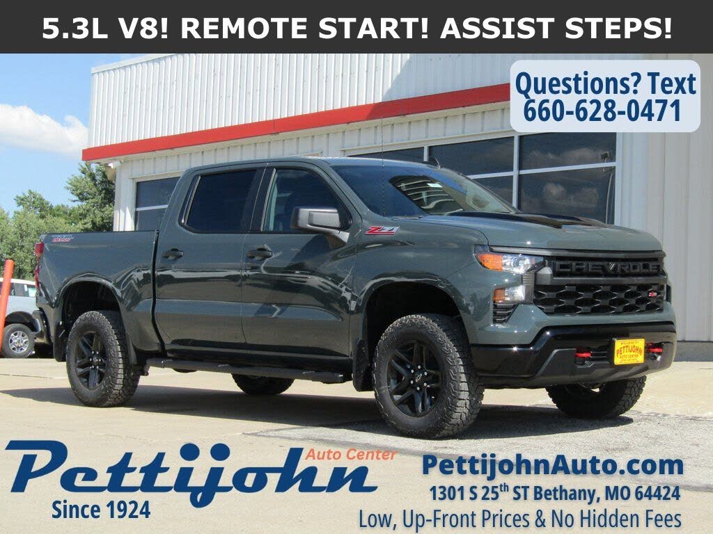 2026 Chevrolet Silverado 1500 Custom Trail Boss Crew Cab 4WD