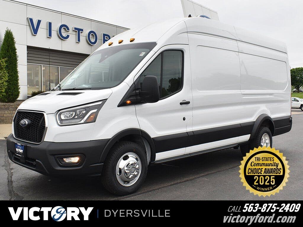 2025 Ford Transit Cargo 350 HD 9950 GVWR High Roof Extended LB DRW AWD