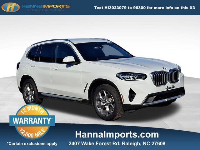 2022 BMW X3 xDrive30i AWD