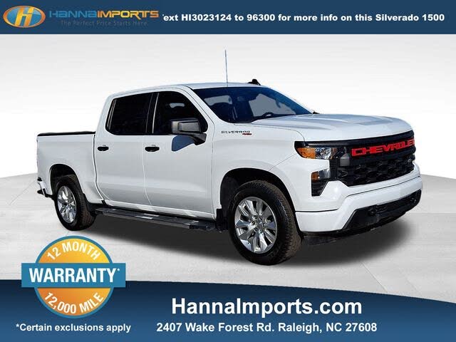 2024 Chevrolet Silverado 1500 Custom Crew Cab RWD