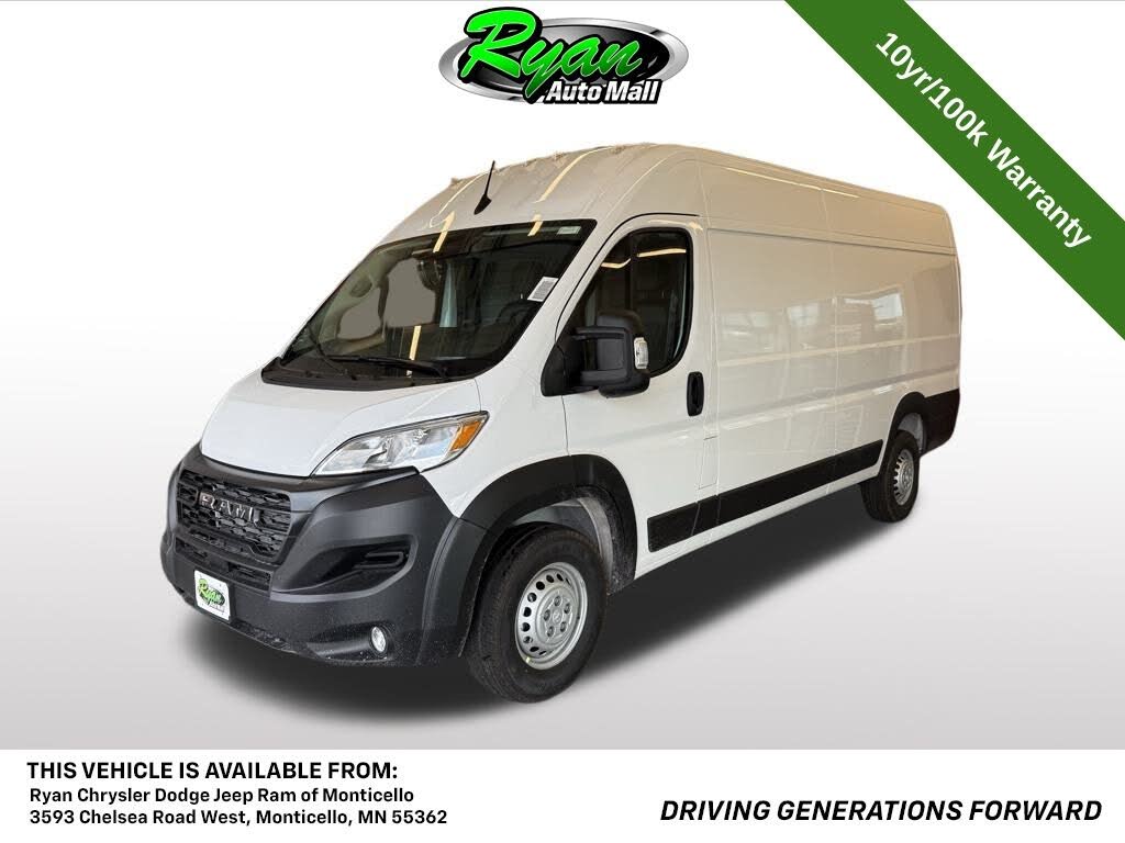 2026 RAM ProMaster 3500 Tradesman 159 High Roof Extended Cargo Van FWD