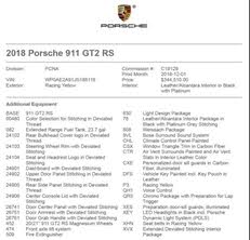 Porsche 911 GT2 RS Coupe RWD