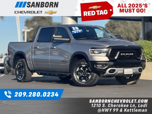 2020 RAM 1500 Rebel Crew Cab 4WD