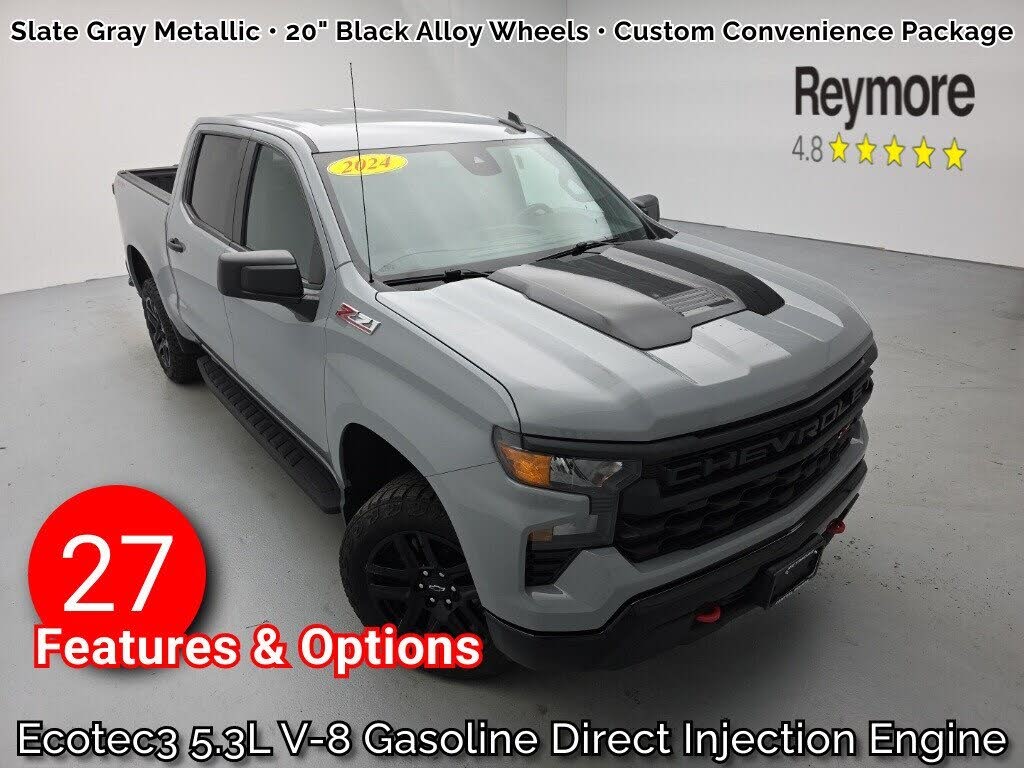 2024 Chevrolet Silverado 1500 Custom Trail Boss Crew Cab 4WD