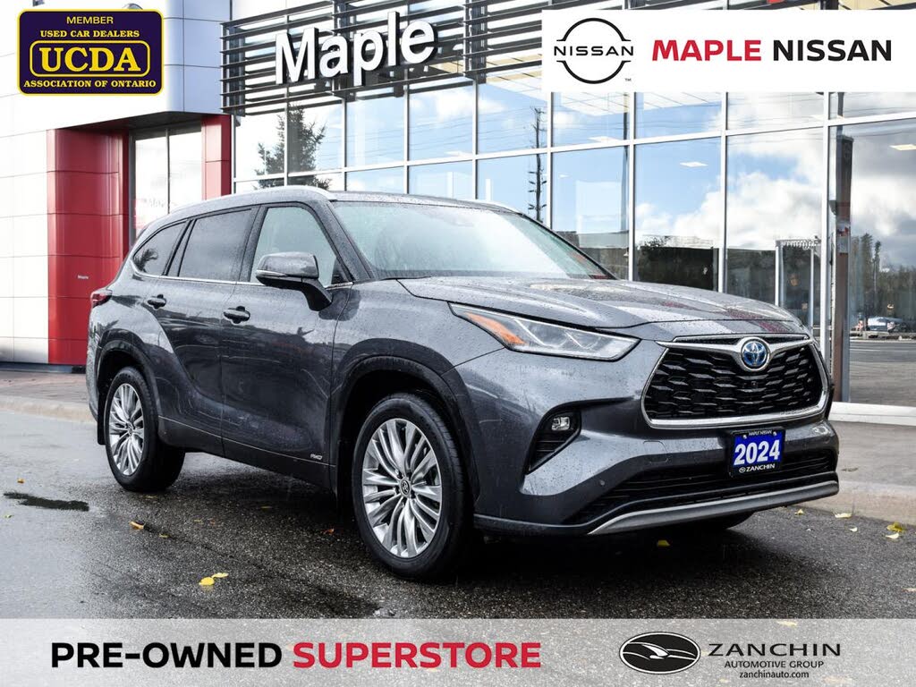 2024 Toyota Highlander Hybrid Platinum AWD