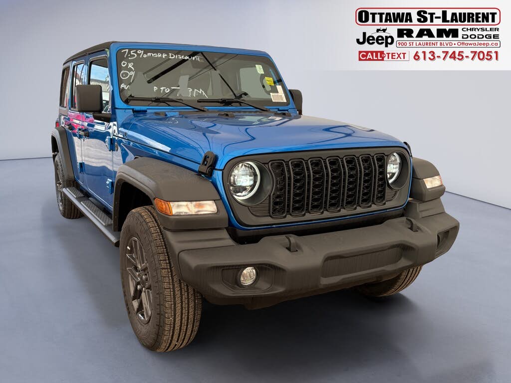 2025 Jeep Wrangler Sport S 4-Door 4WD