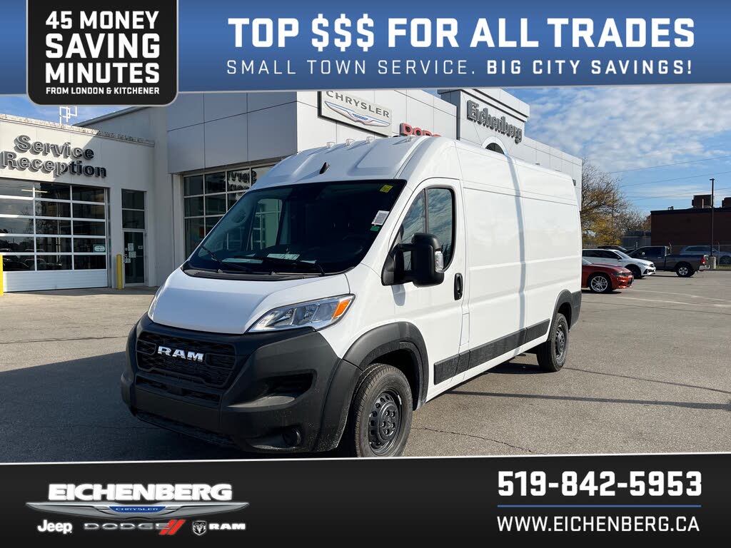 2025 RAM ProMaster 2500 Tradesman 159 High Roof Cargo Van FWD