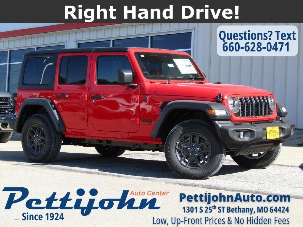 2026 Jeep Wrangler Sport RHD 4-Door 4WD