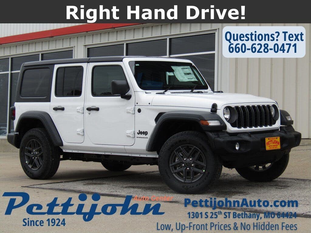 2026 Jeep Wrangler Sport RHD 4-Door 4WD