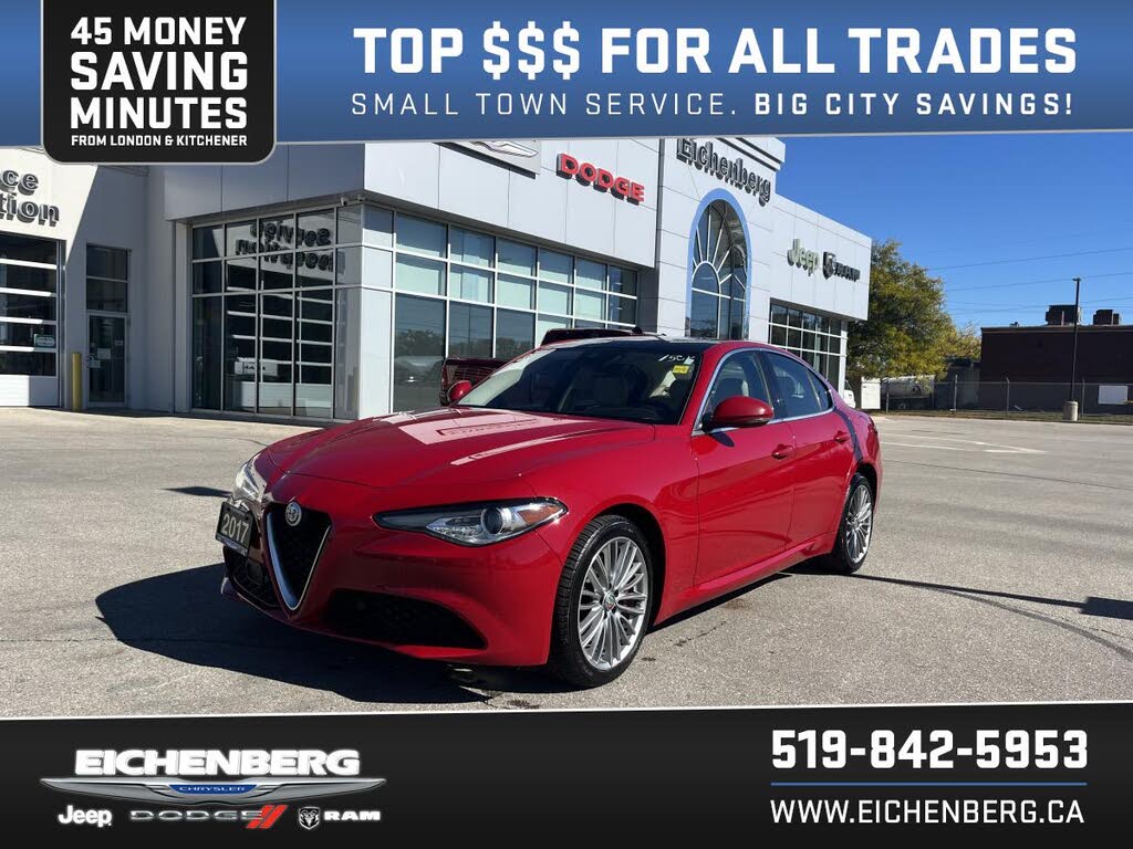 2017 Alfa Romeo Giulia Ti AWD