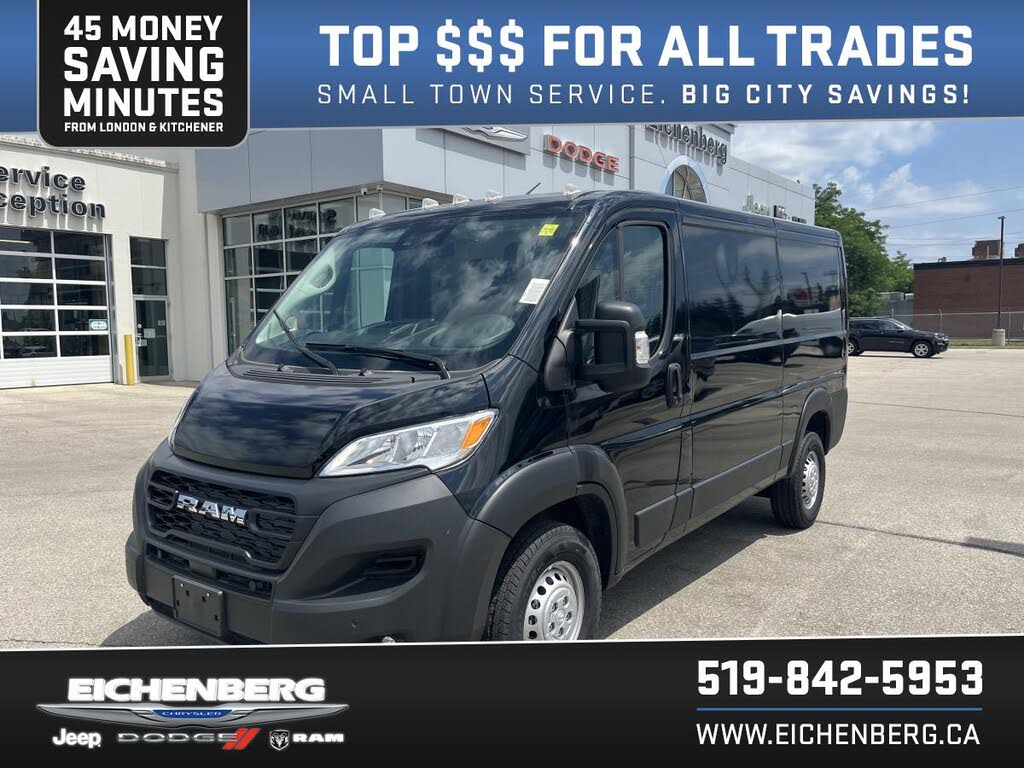 2025 RAM ProMaster 1500 Tradesman 136 Low Roof Cargo Van FWD