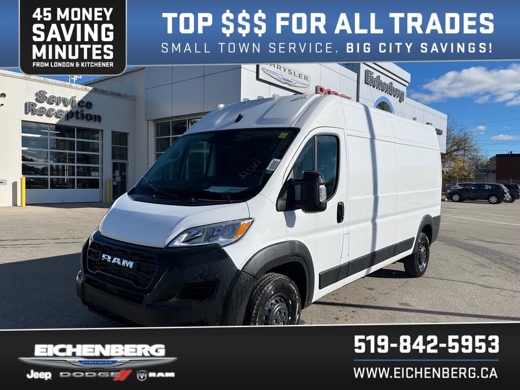 2025 RAM ProMaster 2500 Tradesman 159 High Roof Cargo Van FWD