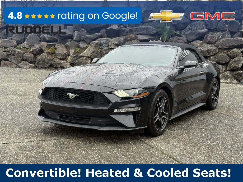 2020 Ford Mustang EcoBoost Premium Convertible RWD