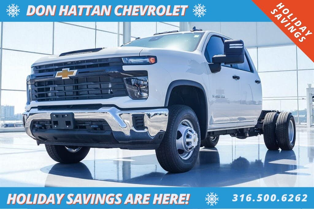 2025 Chevrolet Silverado 3500HD Work Truck Crew Cab LB 4WD