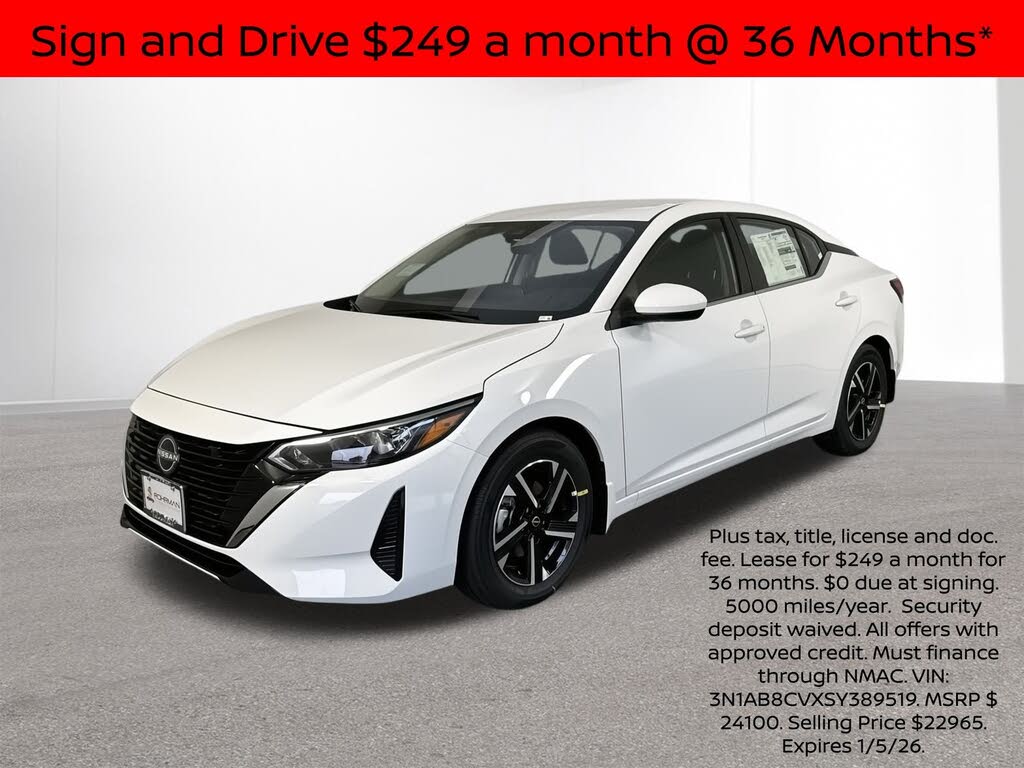 2025 Nissan Sentra SV FWD