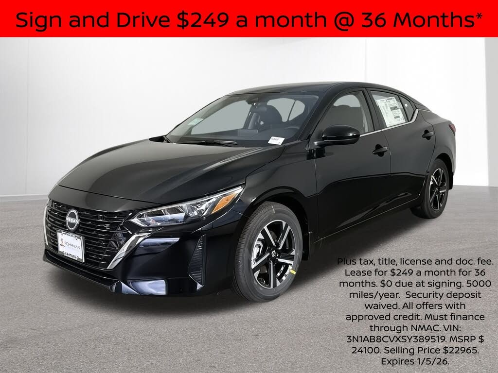 2025 Nissan Sentra SV FWD