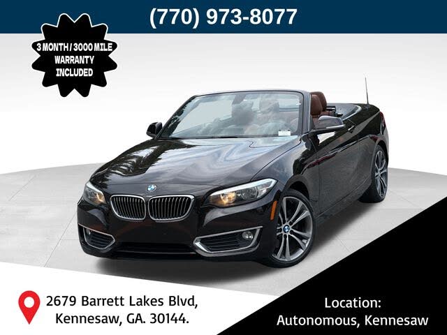 2017 BMW 2 Series 230i Convertible RWD