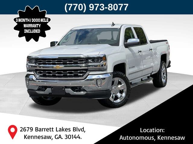 2017 Chevrolet Silverado 1500 LTZ Crew Cab 4WD