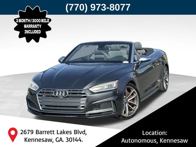 2018 Audi S5 3.0T quattro Prestige Cabriolet AWD