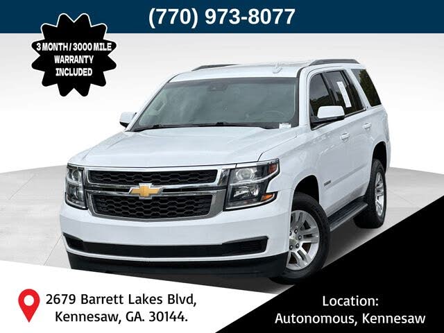2018 Chevrolet Tahoe LT RWD
